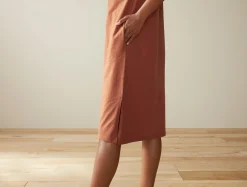 Coyuchi Women's Solstice Organic Lounge Dress<Women Women's Sleep