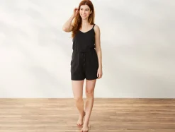 Coyuchi Women's Solstice Organic Short Romper<Women Women's Sleep